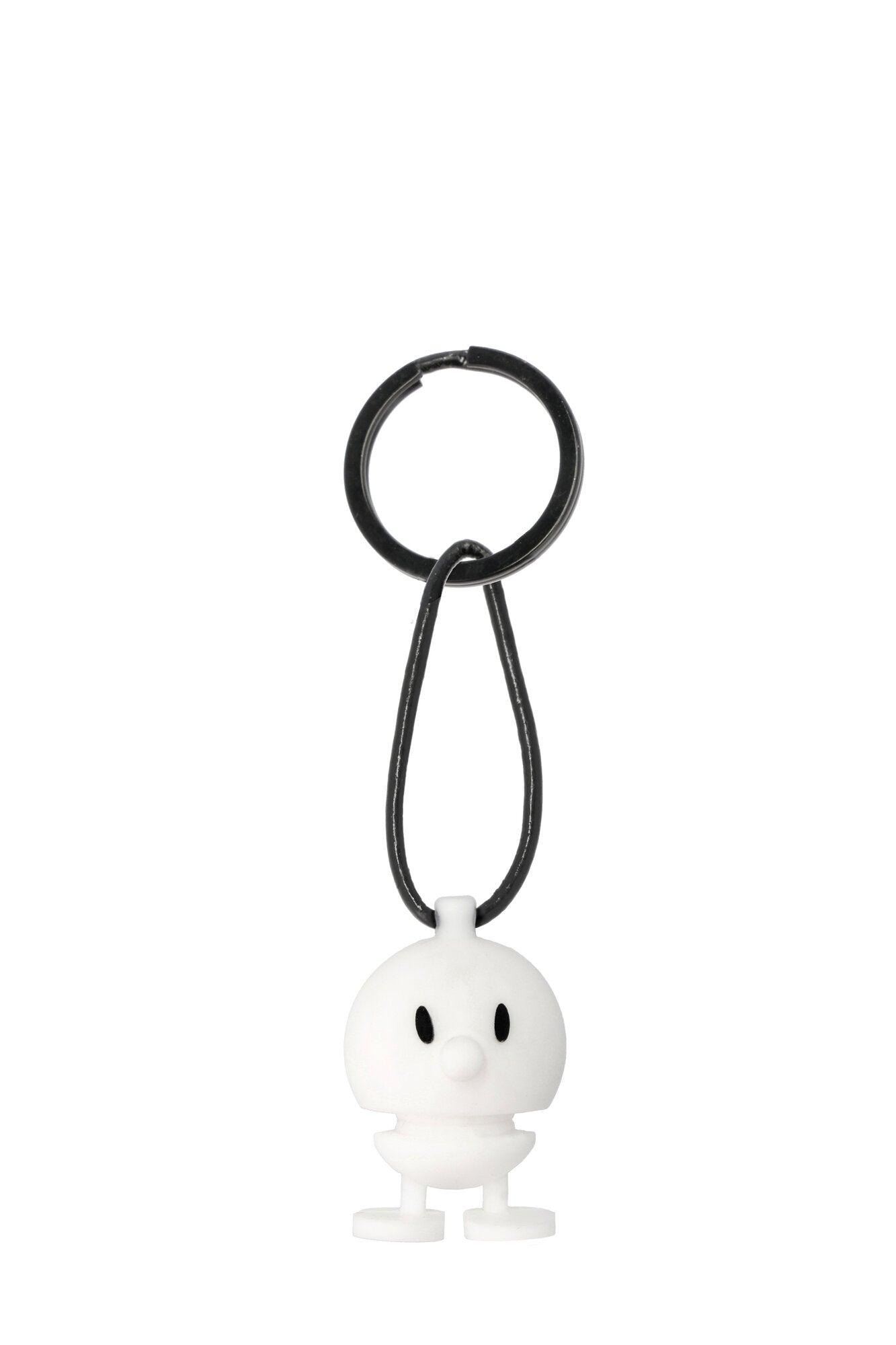 Bumble nøglering - hvid